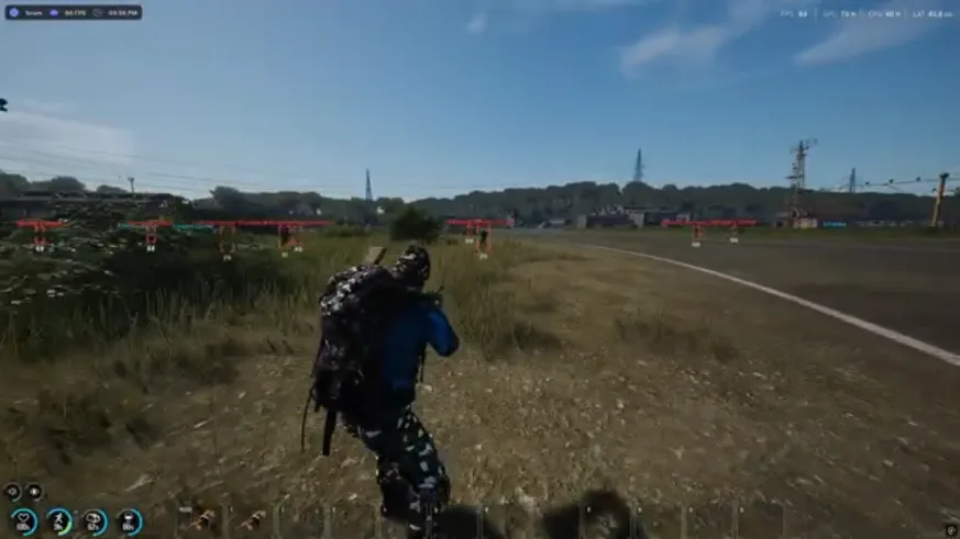 SCUM ESP, silent aim Aimbot and loot highlight feature artwork